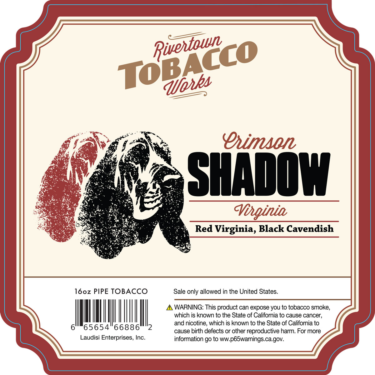 Rivertown Tobacco Works Crimson Shadow (16 oz bag) - Image 2