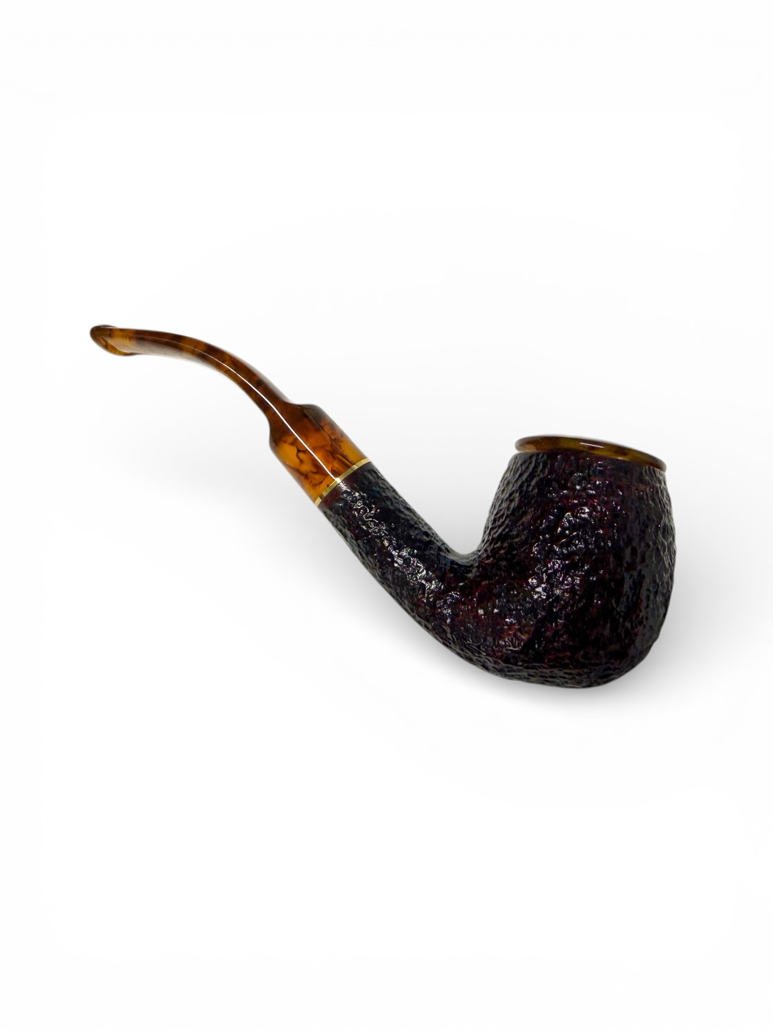 Savinelli Tortuga Rusticated (603) (6mm) AND Esoterica Dunbar 2oz - Image 2