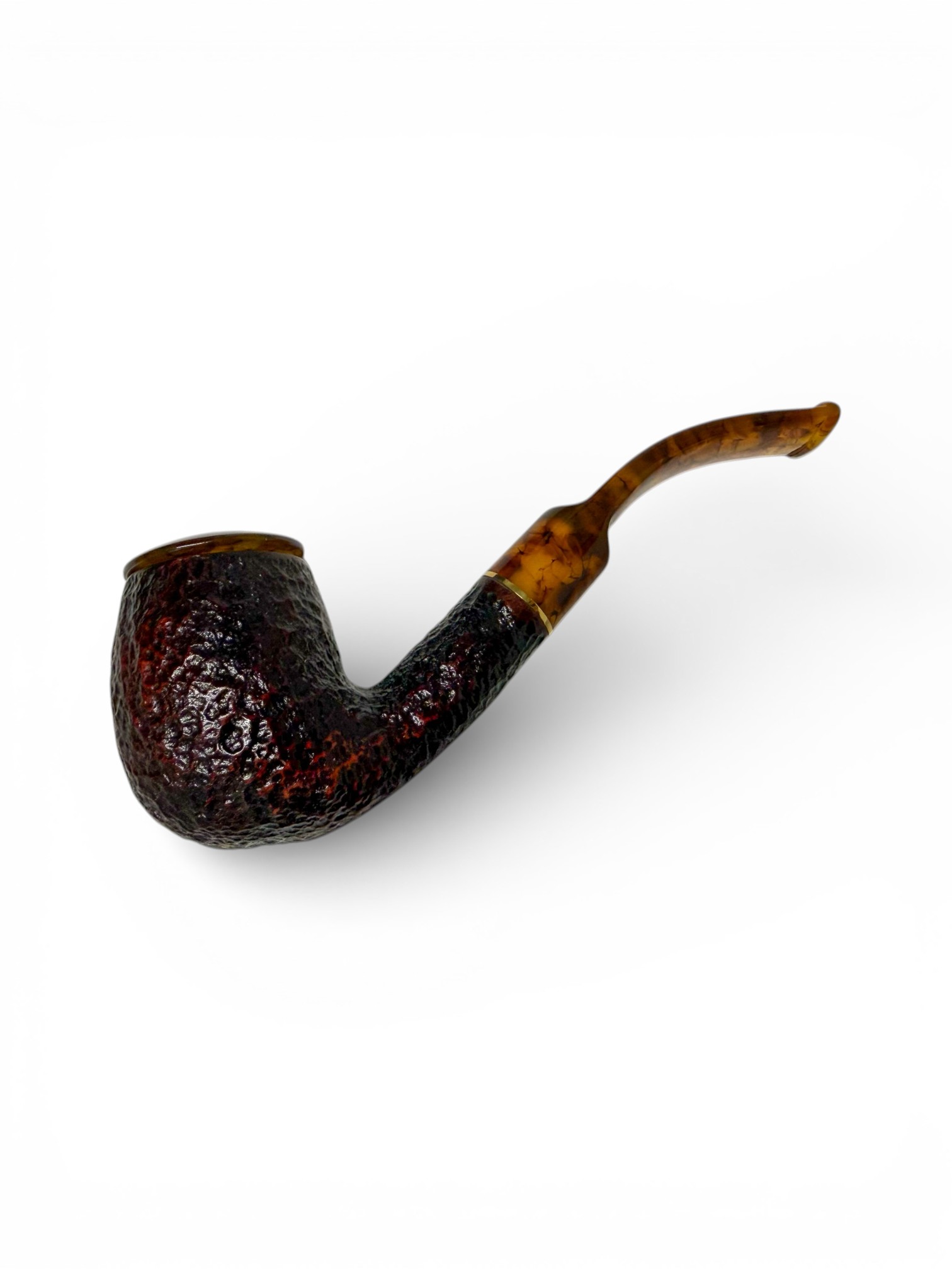 Savinelli Tortuga Rusticated (603) (6mm) AND Esoterica Dunbar 2oz