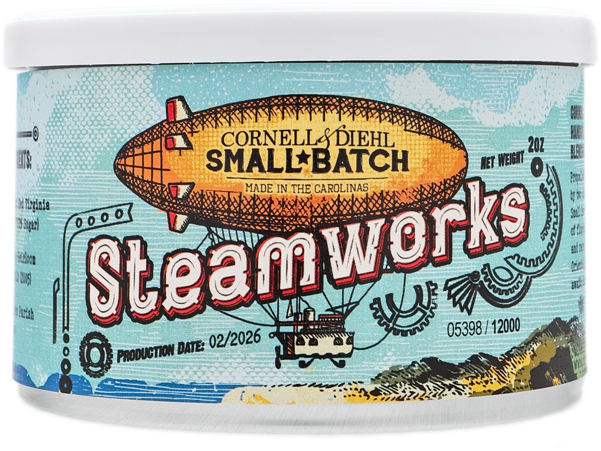 Cornell & Diehl Steamworks 2oz Pipe Tobacco
