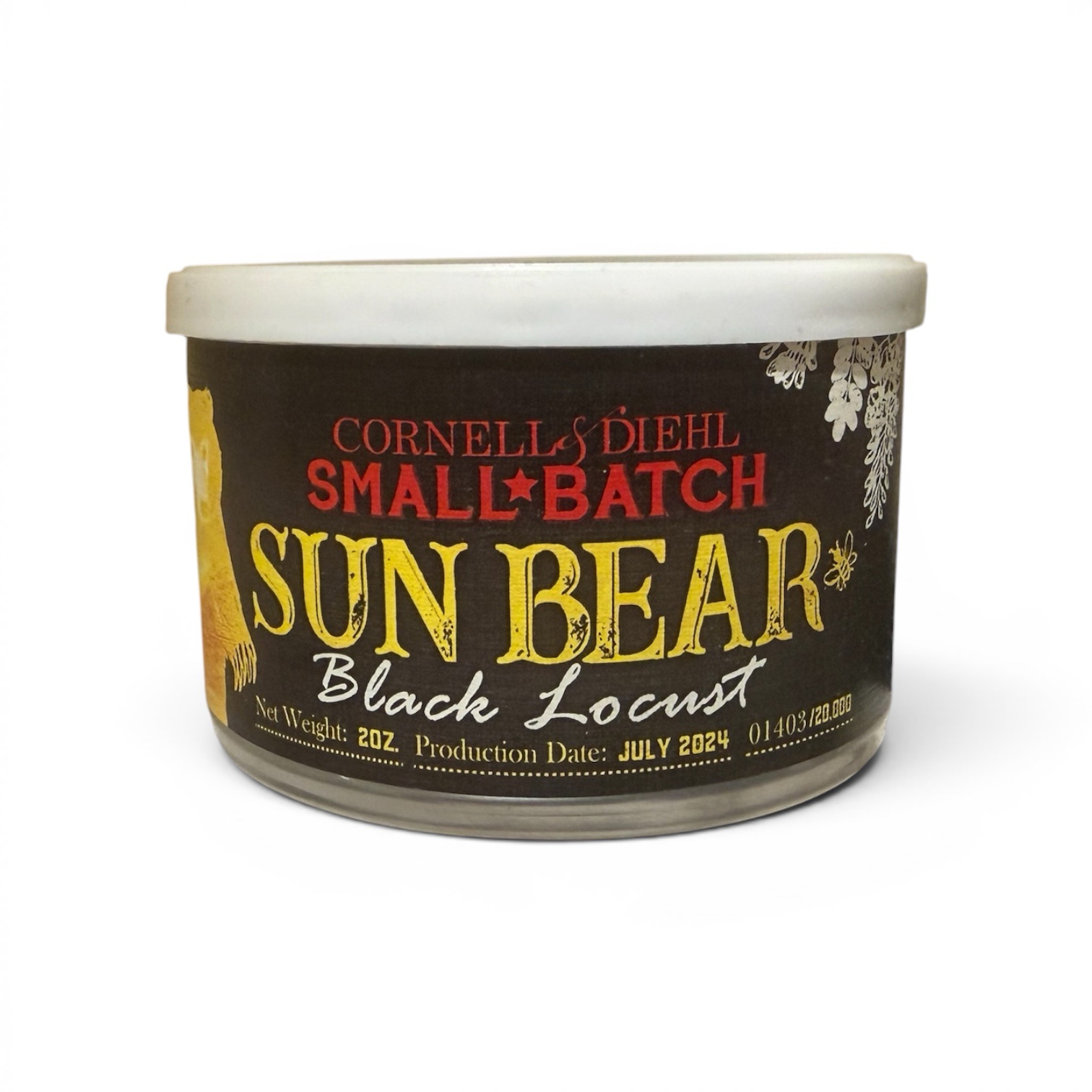 photoroom_20260615_201145 Cornell & Diehl Sun Bear Black Locust 2oz (2024) - Image 1