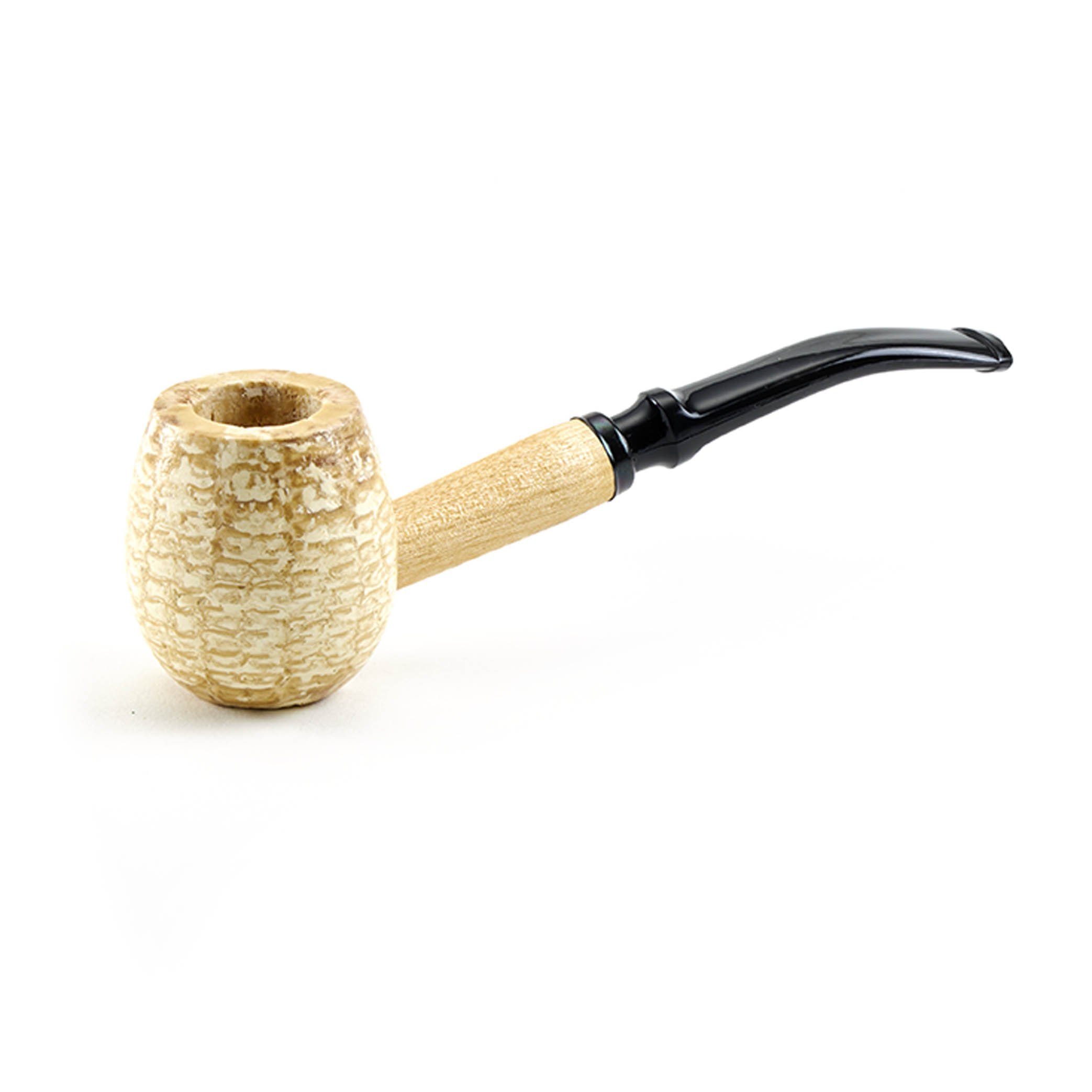 Apple-Diplomat-Bent-Corn-Cob-Pipe Apple Diplomat Corn Cob Pipe Bent - Image 1