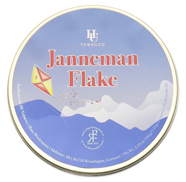 img_6278 HU Tobacco: Janneman Flake 100g - Image 1