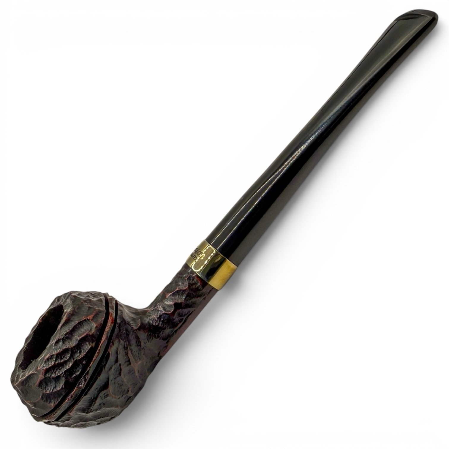 photoroom_20260726_113520 Peterson Junior Rusticated Nickel Mounted Squat Rhodesian Fishtail - Image 1