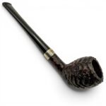 Peterson Junior Rusticated Nickel Mounted Belge Fishtail - Image 2
