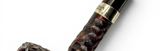 Peterson Junior Rusticated Nickel Mounted Lovat Fishtail