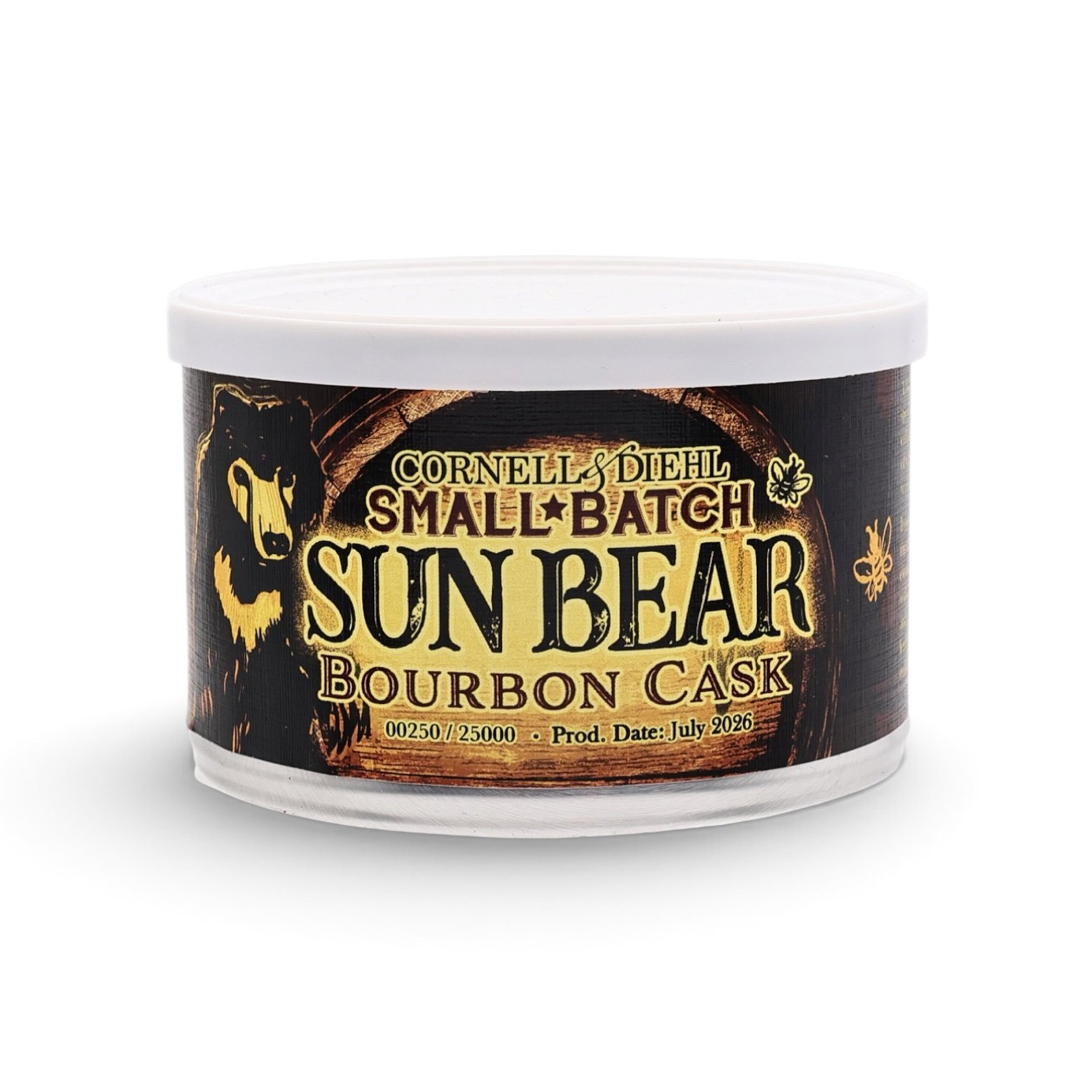 photoroom_20260727_155239-2 Cornell & Diehl Sun Bear Bourbon Cask 2oz - Image 1